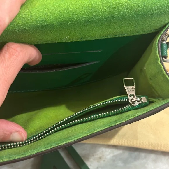 Louis Vuitton Green Crossbody Bag - Picture 3 of 5